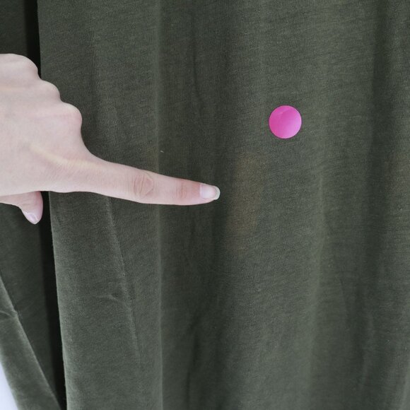 J. Crew Tall Hemp Organic Cotton Tee Mens TXL Green Eclectic Grandpa Vintage NWD - Picture 6 of 8